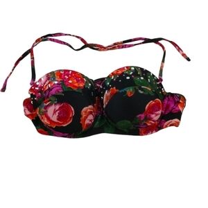 Endless sun rose bikini top size L